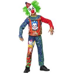 Monster & Griezel Kostuum | Lachen In Het Donker Enge Clown Kind Kostuum | Small | Halloween | Verkleedkleding
